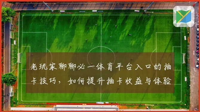 老玩家聊聊必一体育平台入口的抽卡技巧，如何提升抽卡收益与体验？